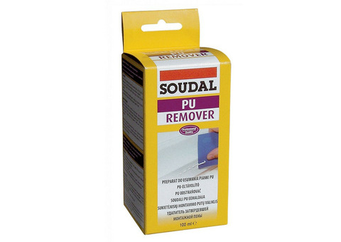 Очиститель затвердевшей монтажной пены Soudal PU Remover 100 мл