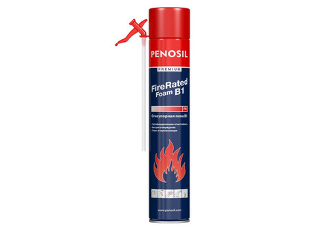 Пена монтажная Penosil Premium Fire Rated Foam B1 огнеупорная ПУ 720 мл