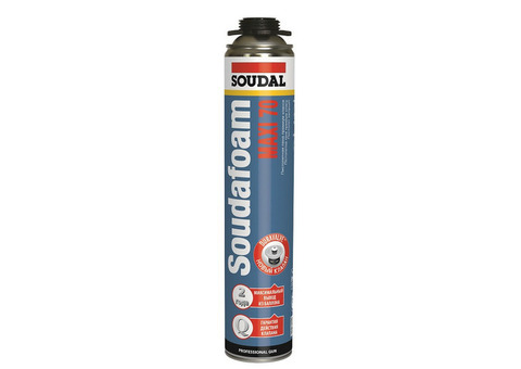 Пена монтажная Soudal Soudafoam Maxi 70 пистолетная 870 мл