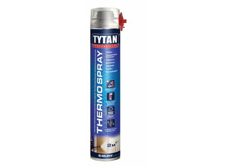 Теплоизоляция напыляемая полиуретановая Tytan Professional Thermospray 800 мл