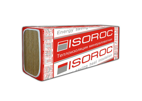 Базальтовая вата Isoroc Изолайт 1000х500х100 мм 4 плиты в упаковке