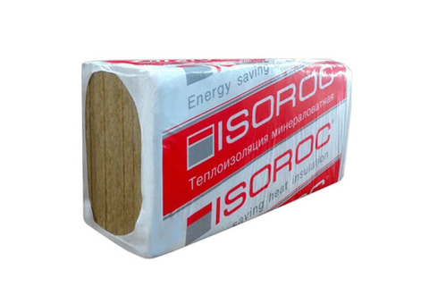 Базальтовая вата Isoroc Изолайт 1000х600х50 мм 8 плит в упаковке