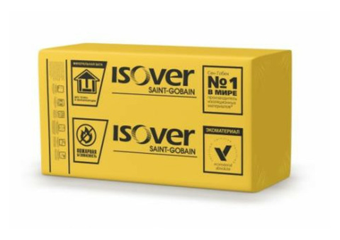 Теплоизоляция Isover OL-E-50 1200х600х50 мм 8 штук в упаковке