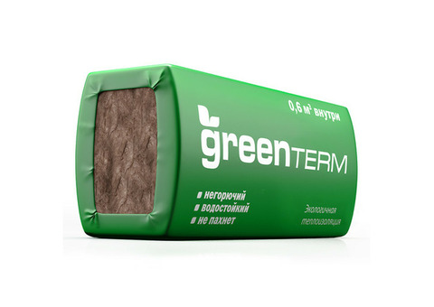 Теплоизоляция ТеплоKnauf GreenTerm 1230х610х100 мм 8 плит в упаковке