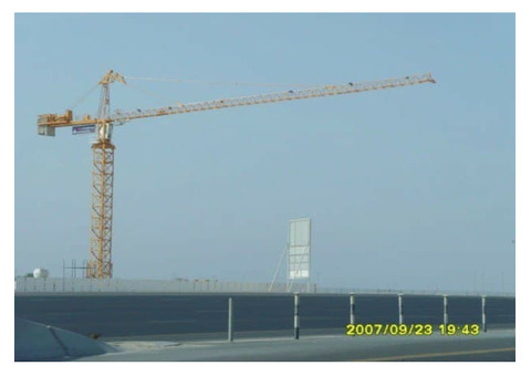 Башенный кран Hengsheng 6012-2 8 тонн 60 м