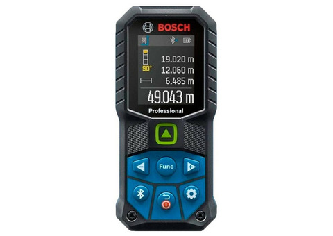 Дальномер лазерный Bosch GLM 50-27 CG Professional 0601072U01 с BA 3.7V 1.0Ah A и кабелем USB-C