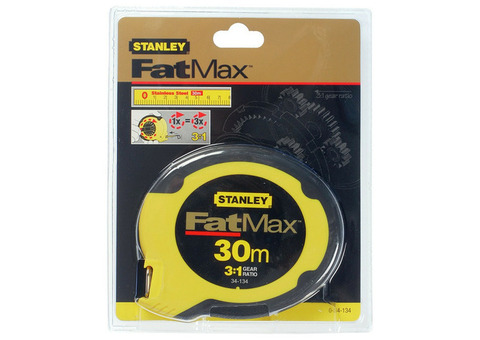 Рулетка измерительная Stanley FatMax 0-34-134 30 м х 10 мм