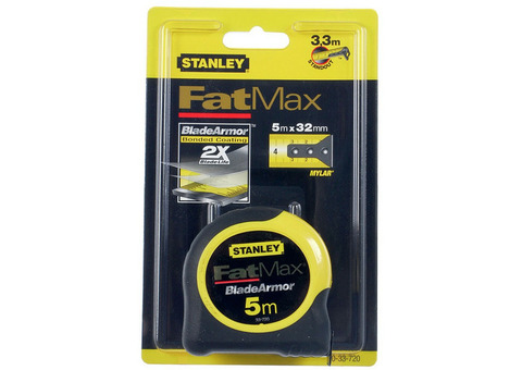 Рулетка измерительная Stanley FatMax Blade Armor 0-33-720 5 м х 32 мм