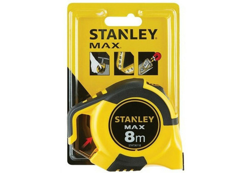 Рулетка измерительная магнитная Stanley Max STHT0-36118 8 м 25 мм