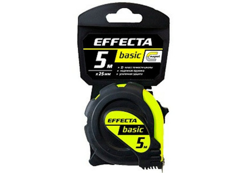 Рулетка с магнитом Effecta Basic 5м