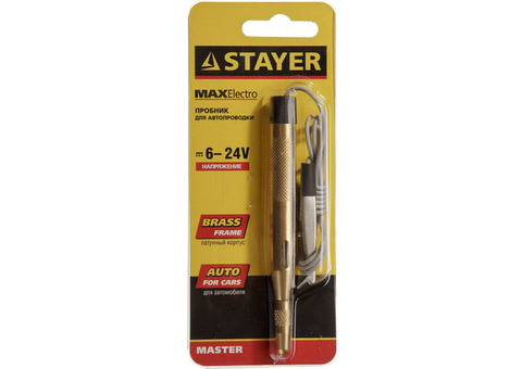 Тестер-пробник Stayer Master MaxElectron 2574_z01 для автопроводки