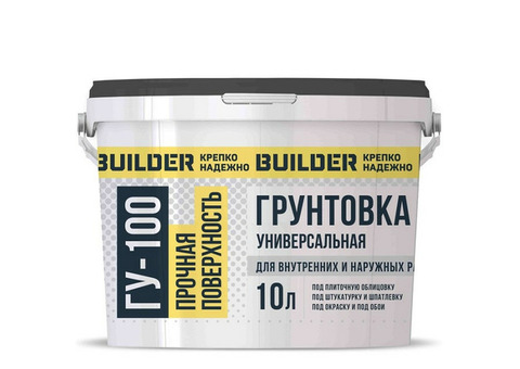 Грунтовка универсальная Builder ГУ-100 10 л