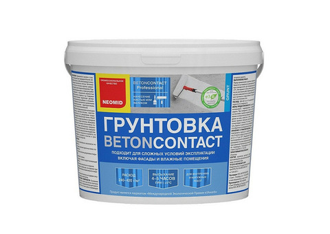 Грунтовка Neomid Betoncontact 1,3 кг