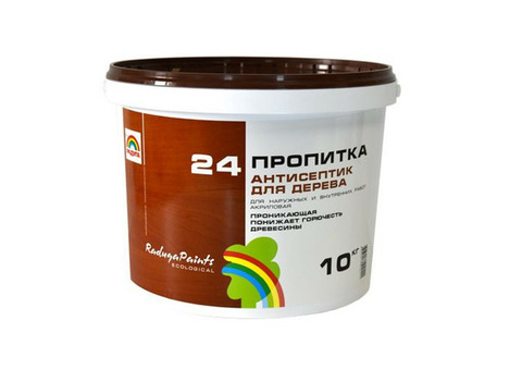 Пропитка акриловая Радуга ВД-АК 24 антисептик 10 кг