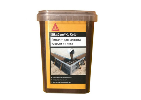Краситель SikaCem-1 Color коричневый 1 кг