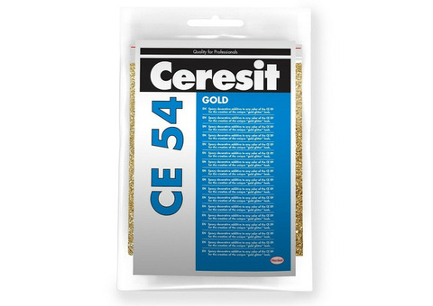 Добавка декоративная для эпоксидной затирки Ceresit CE 54 Gold 75 г