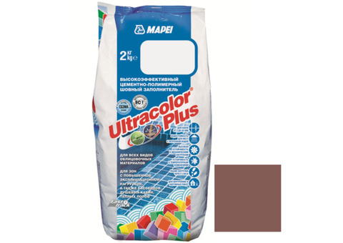 Затирка Mapei Ultracolor Plus 143 терракотовая 2 кг