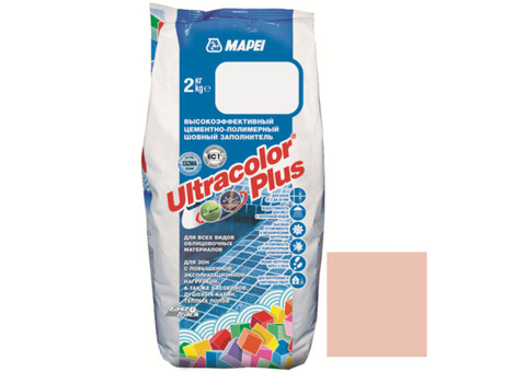 Затирка Mapei Ultracolor Plus 160 Магнолия 2 кг