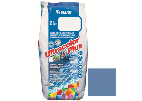 Затирка Mapei Ultracolor Plus 172 Небесно-голубая 2 кг