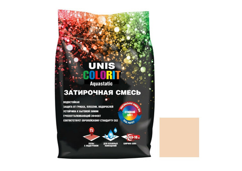 Затирка для швов Unis Colorit Бежевая 2 кг