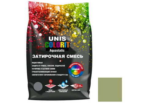 Затирка для швов Unis Colorit Оливковый 2 кг