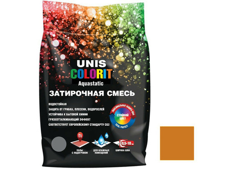 Затирка для швов Unis Colorit охра 2 кг