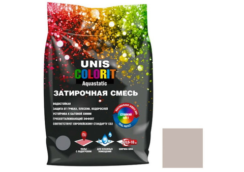 Затирка для швов Unis Colorit серая 2 кг