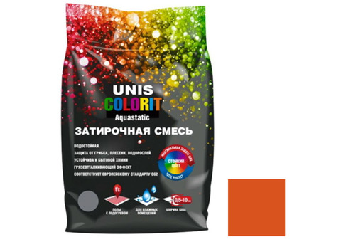 Затирка для швов Unis Colorit терракотовая 2 кг