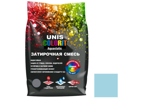 Затирка для швов Unis Colorit топаз 2 кг