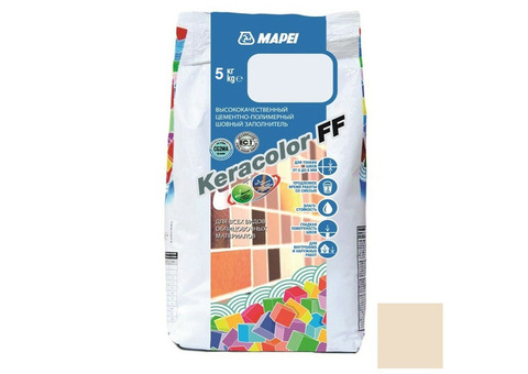 Затирка цементная Mapei Keracolor FF №130 жасмин 5 кг