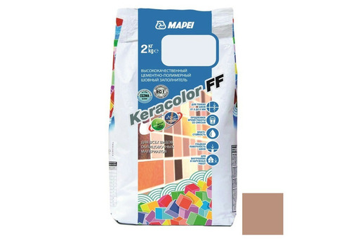 Затирка цементная Mapei Keracolor FF №141 карамель 2 кг