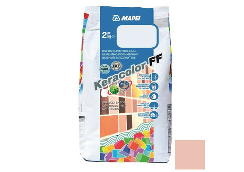 Затирка цементная Mapei Keracolor FF №160 магнолия 2 кг