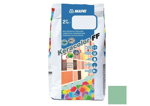 Затирка цементная Mapei Keracolor FF №181 нефрит 2 кг