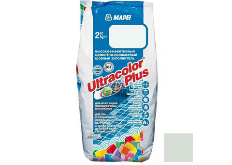 Затирка цементная Mapei Ultracolor Plus №103 белая луна 2 кг