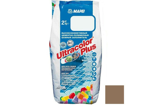 Затирка цементная Mapei Ultracolor Plus №135 золотой песок 2 кг