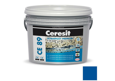 Затирка эпоксидная Ceresit СЕ 89 Ultraepoxy Premium №887 Sapphire Blue 2,5 кг