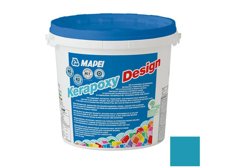 Затирка эпоксидная Mapei Kerapoxy Design №173 синий океан 3 кг