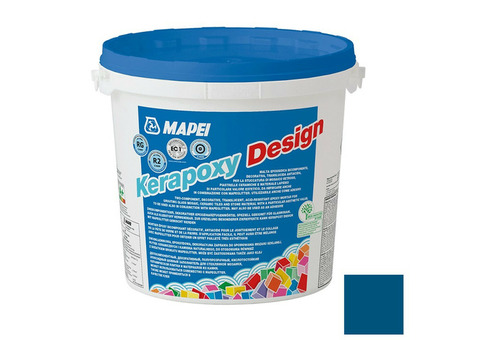 Затирка эпоксидная Mapei Kerapoxy Design №283 синяя 3 кг