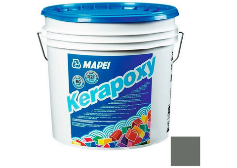 Затирка эпоксидная Mapei Kerapoxy №113 темно-серая 10 кг