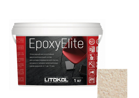 Затирка эпоксидная для швов Litokol Epoxyelite E.08 бисквит 1 кг