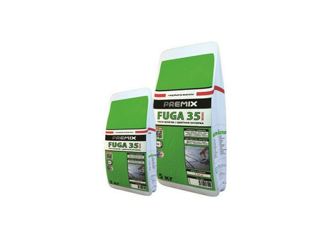 Затирка цементная для швов Premix Fuga 35 Ultra Персик 2 кг
