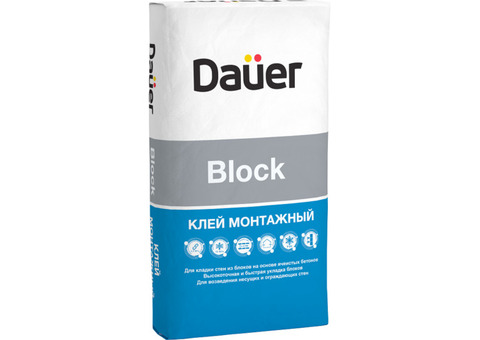 Клей монтажный Dauer Block 40 кг