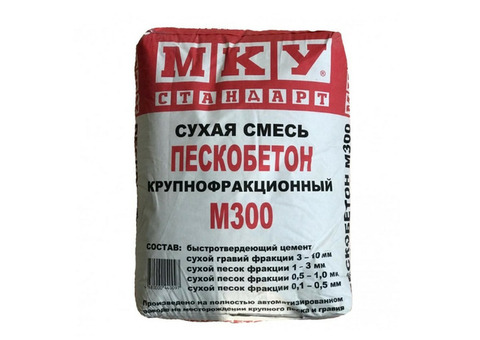 Сухая смесь МКУ Стандарт М-300 40 кг