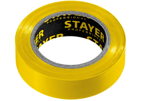 Изолента Stayer Protect-20 12292-Y 19 мм желтая 20 м