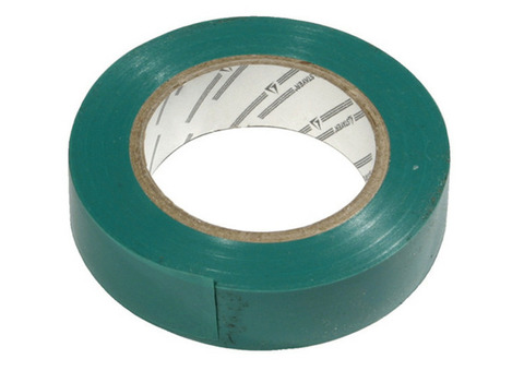 Изолента ПВХ Стандарт 19 мм зеленая 20 м