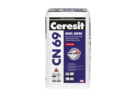 Смесь самовыравнивающаяся Ceresit CN 69 25 кг