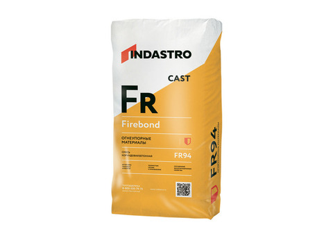 Смесь бетонная Indastro Firebond Cast FR94 корундовая 25 кг