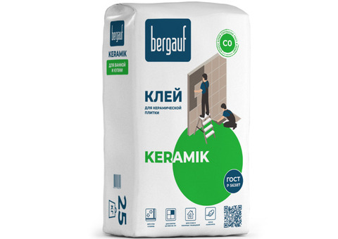 Клей для плитки Bergauf Keramik 25 кг