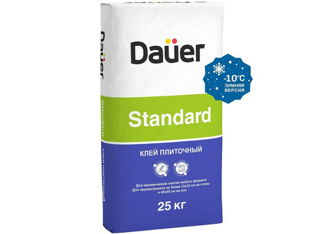 Клей для плитки Dauer Standard Зима 25 кг