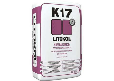 Клей для плитки Litokol K17 25 кг